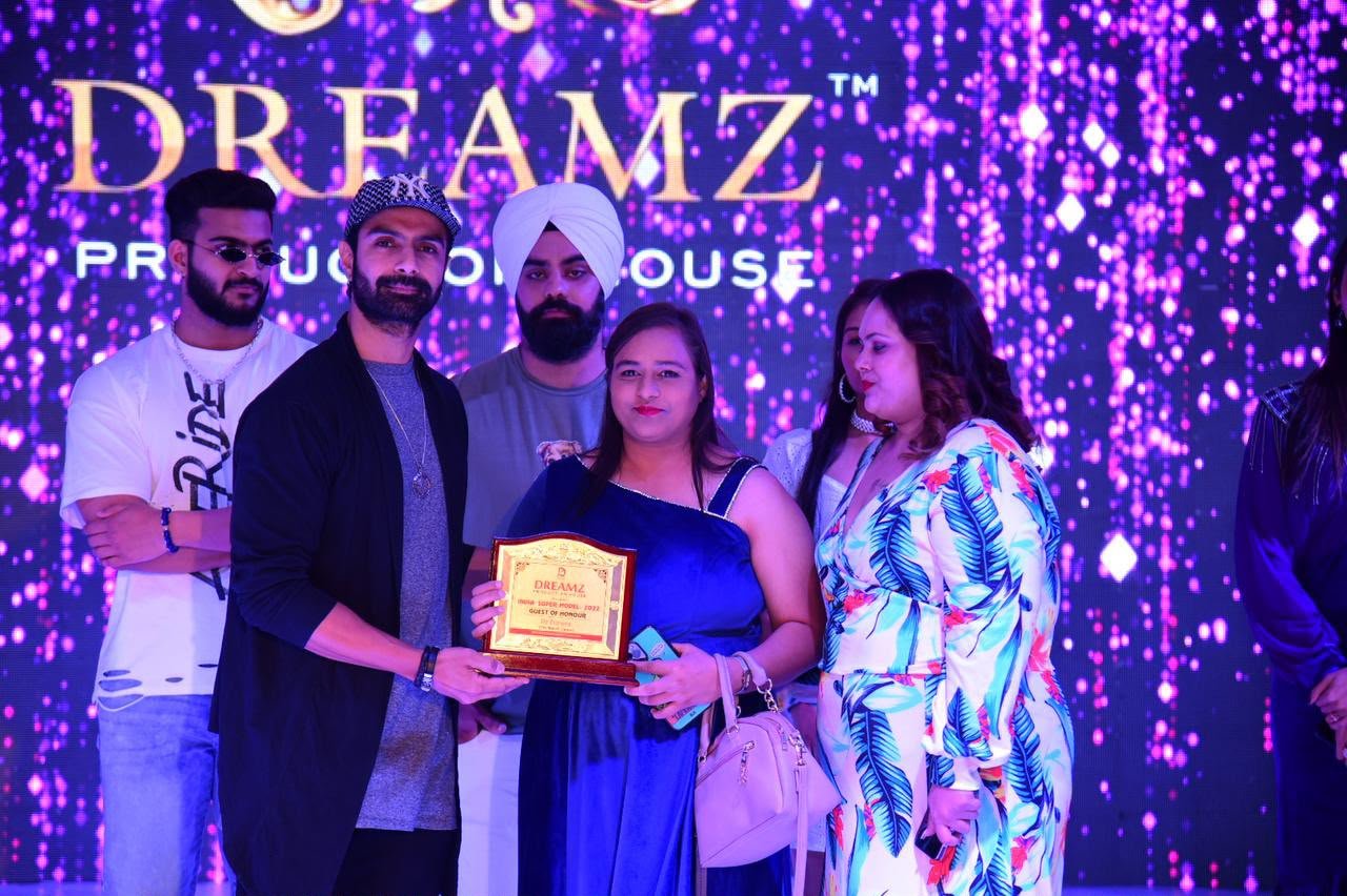 Dr. Purva as guest of honour at a Dreamz Production House event