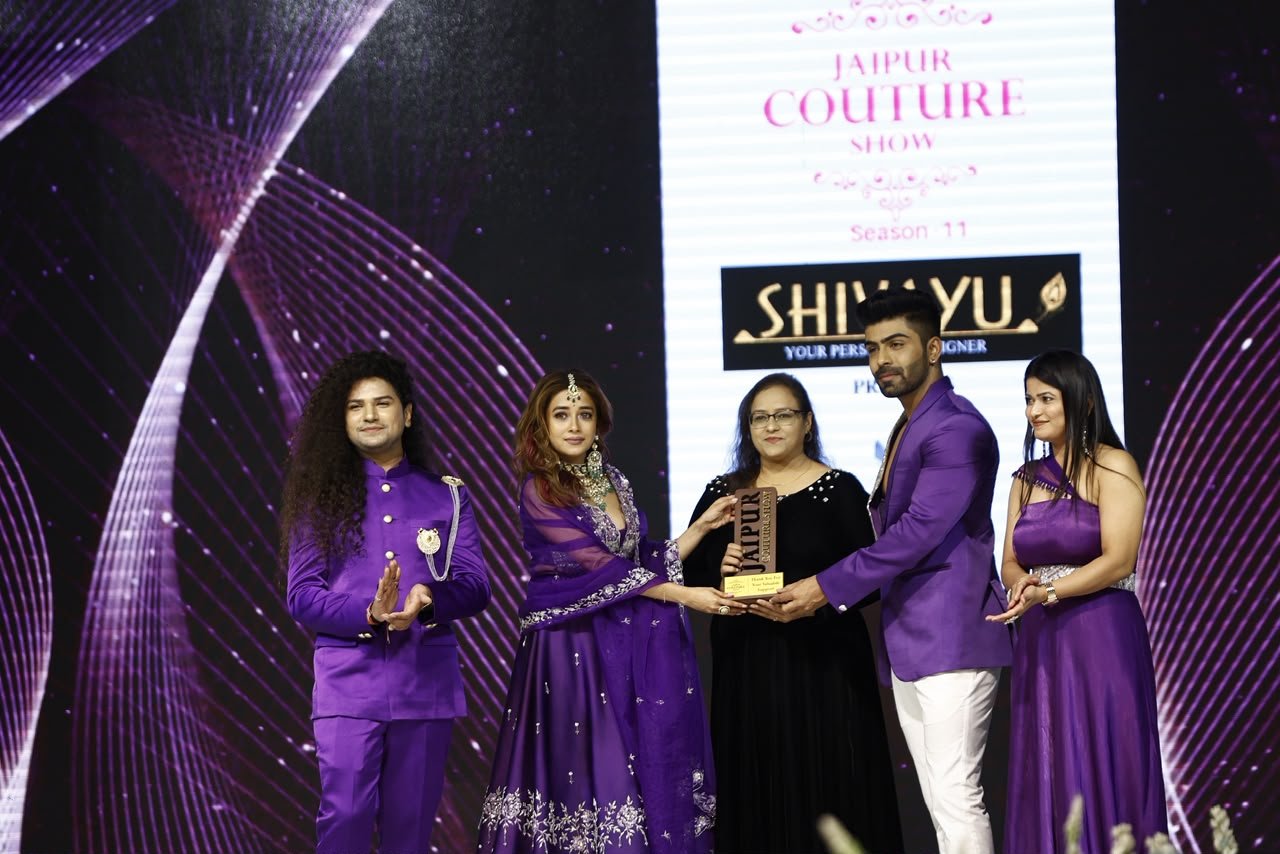 Dr. Purva at Jaipur Couture Show Season 11