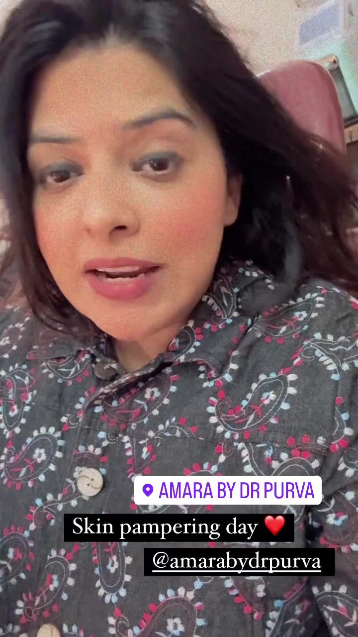 Patient video testimonial, skin pampering day at Amara by Dr. Purva